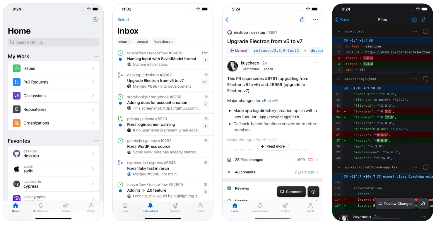 Mobile experience