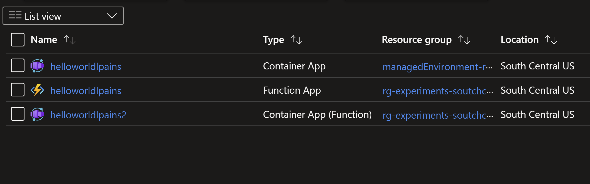 Function examples